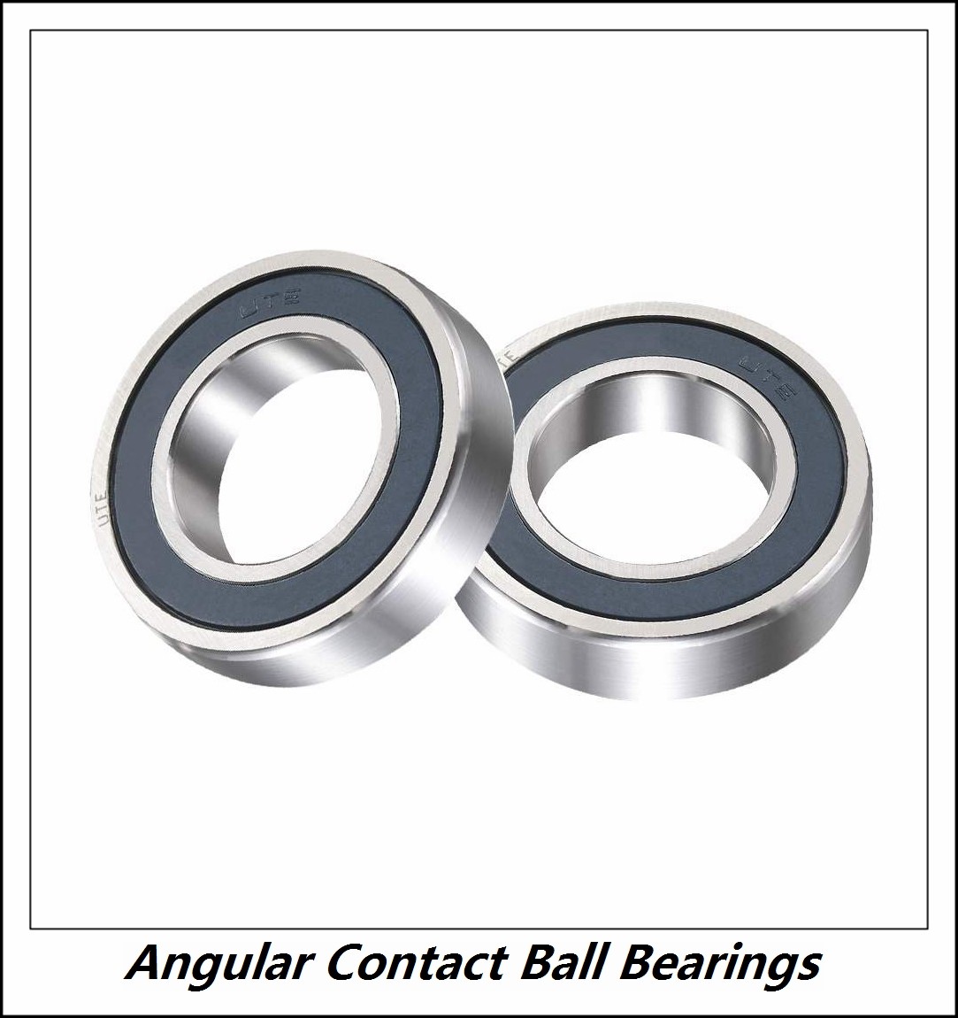 1.181 Inch | 30 Millimeter x 2.441 Inch | 62 Millimeter x 0.937 Inch | 23.8 Millimeter  NSK 5206JC3  Angular Contact Ball Bearings